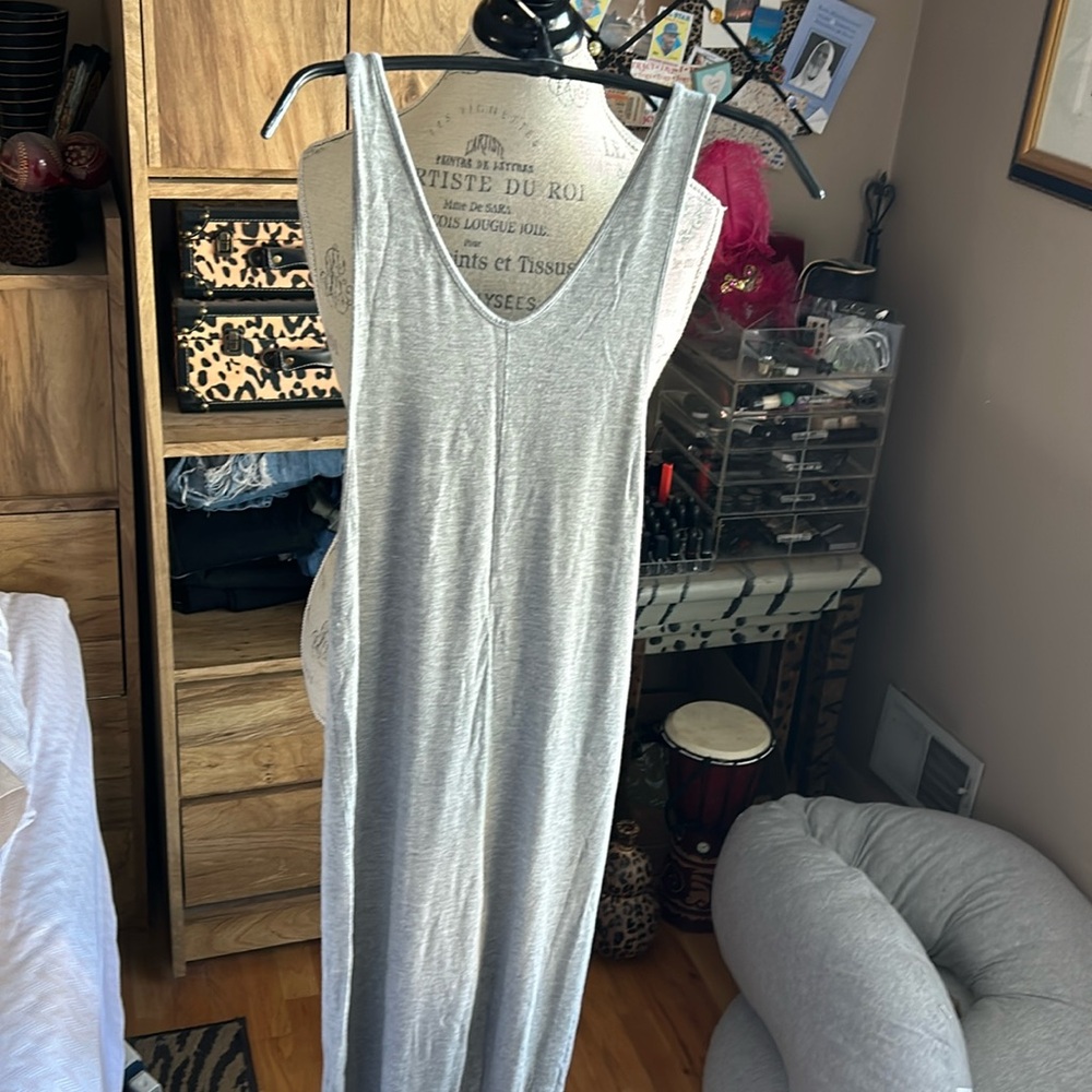 Antistar Gray Racervack Jumpsuit - Small